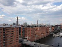 Blick auf Elphilharmonie Hamburg